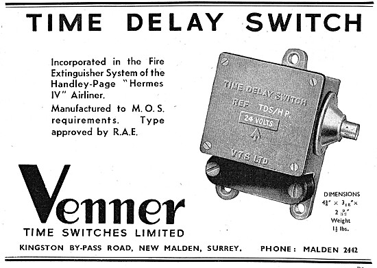 Venner Time Switches  TDS/HP 1948                                