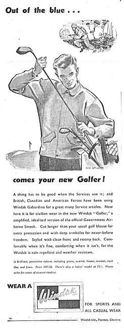 Baxter Woodhouse & Taylor -  Windak Leisurewear 1945             