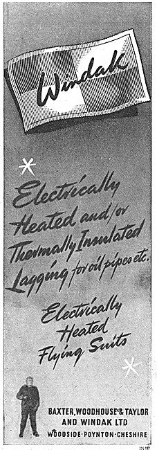 Windak Electrically Heated Pipe Lagging 1948                     