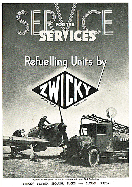Zwicky Aircraft Refuelling Units                                 
