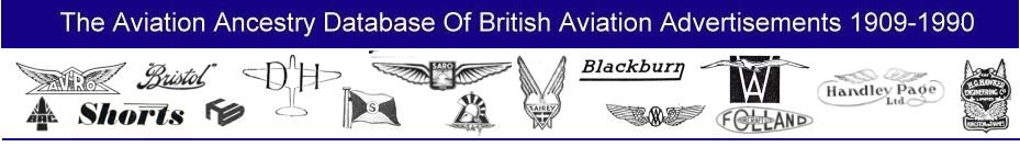 Historic British Aviation Advertisements Archive